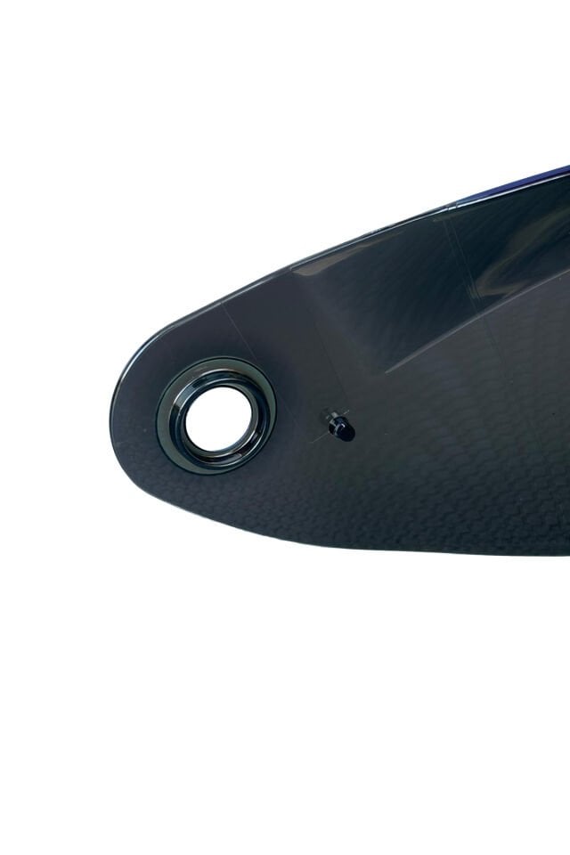 SCHARF Axxis V18C Uyumlu RainBow Vizör – UV Korumalı, Dayanıklı Kask Camı Yeşil - Tek Ebat