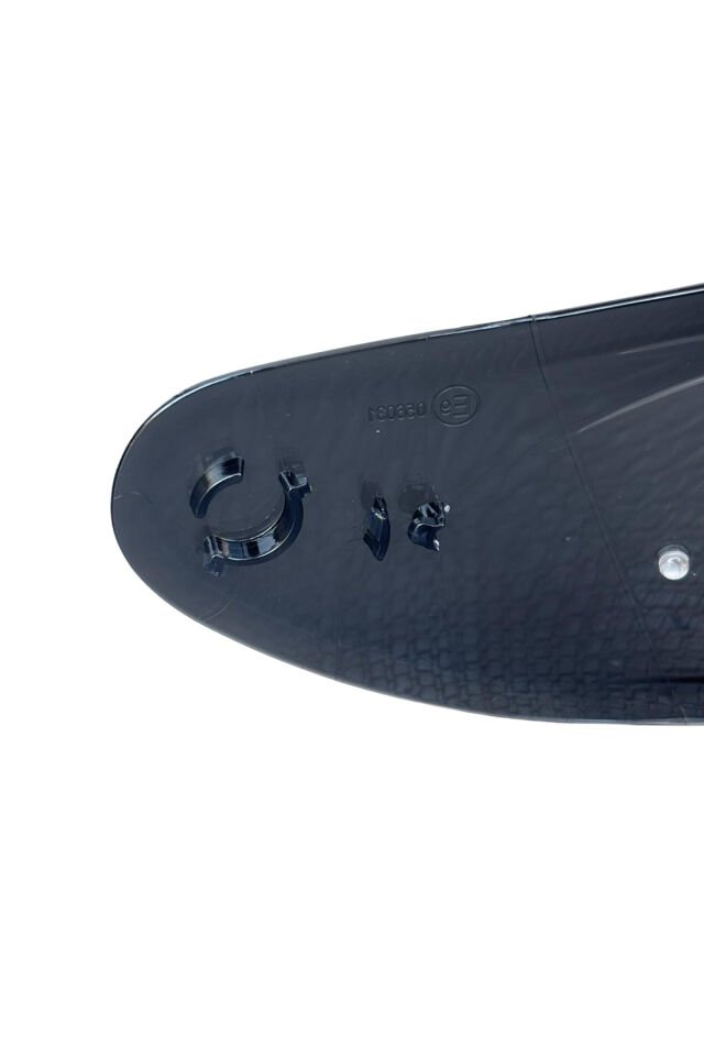 SCHARF MT V12B Uyumlu Silver Vizör – Stinger / Thunder 3 SV Uyumlu Kask Camı (Önden Açılan Model Uyumlu) Gümüş - Tek Ebat
