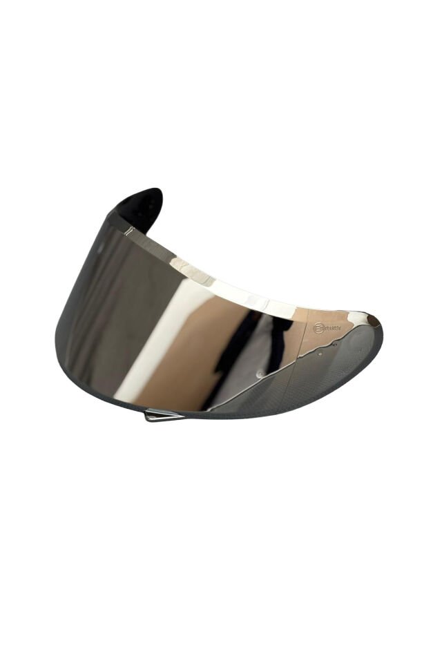 SCHARF mt Helmets V12 Uyumlu Silver Vizör (Stınger 1/thunder 3 Sv) Gümüş - Tek Ebat