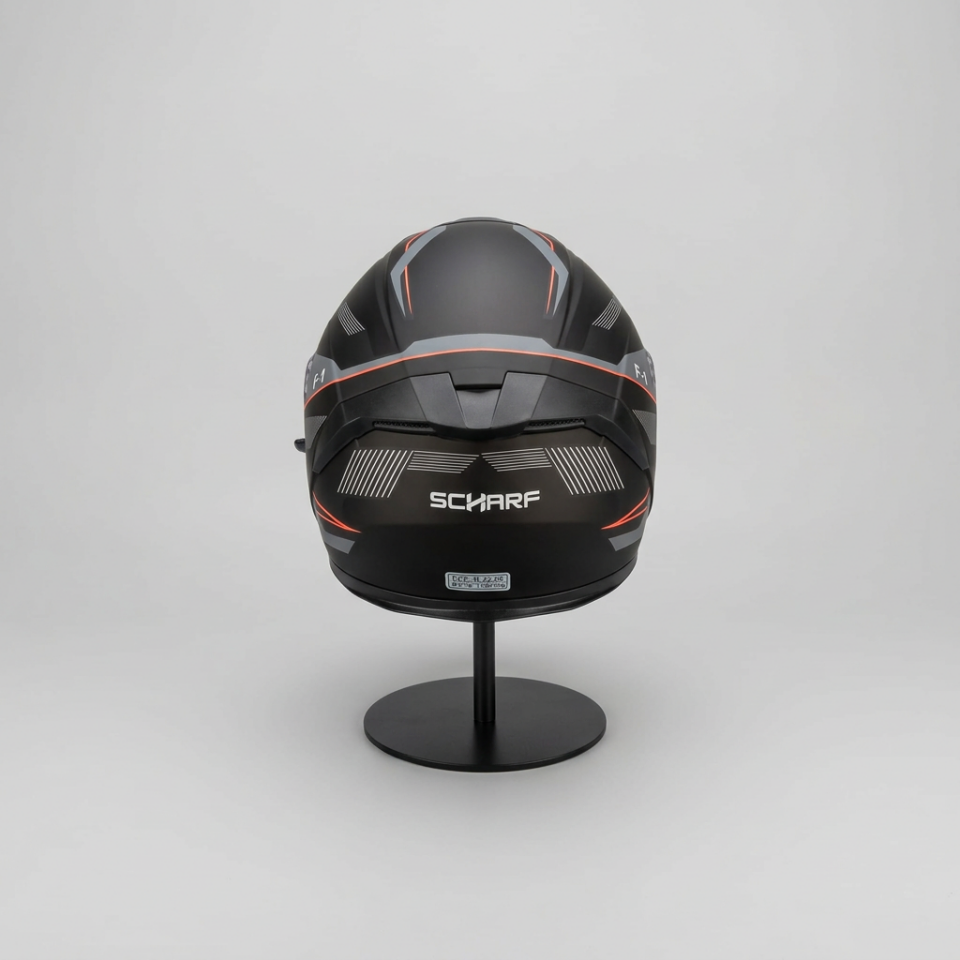 528 Şeffaf Vizörlü Yarım Motosiklet Kaskı - Güneş Camlı Açık Kask (G1)