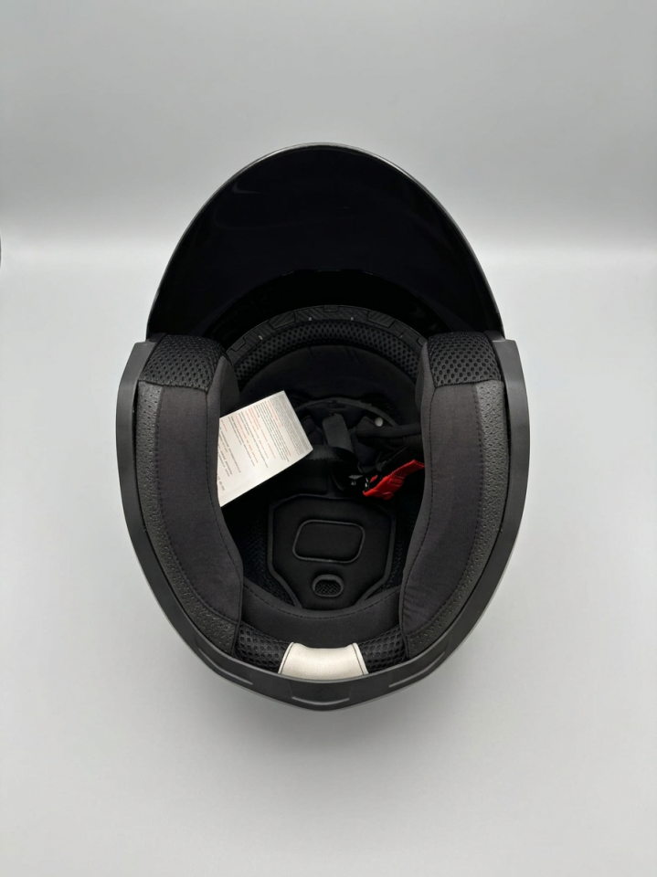 528 Siyah Vizörlü Yarım Motosiklet Kaskı - Güneş Camlı Açık Kask (G1)