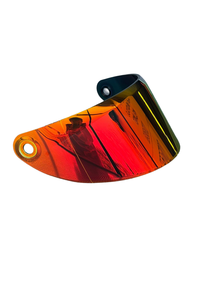 SCHARF Axxis V18C Uyumlu DarkRed Vizör – UV Korumalı, Dayanıklı Kask Camı