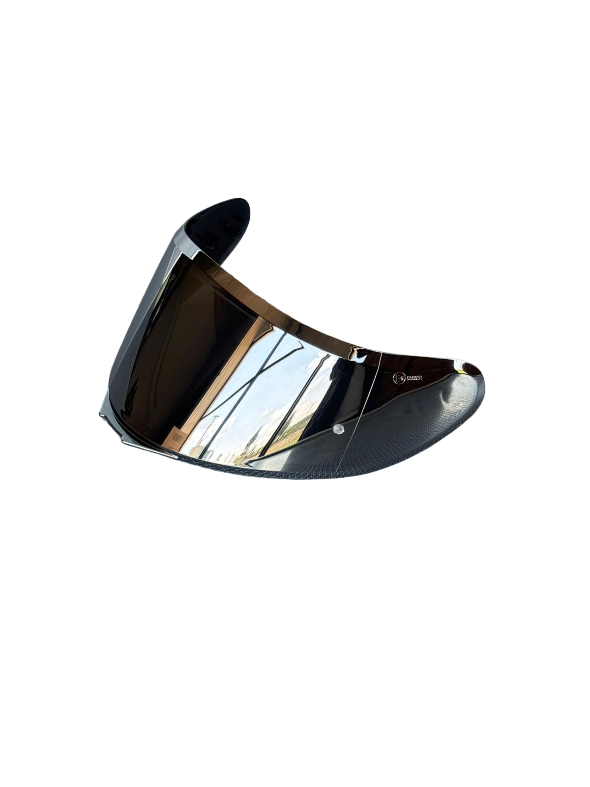 SCHARF MT V12B Uyumlu Silver Vizör – Stinger / Thunder 3 SV Uyumlu Kask Camı (Önden Açılan Model Uyumlu)