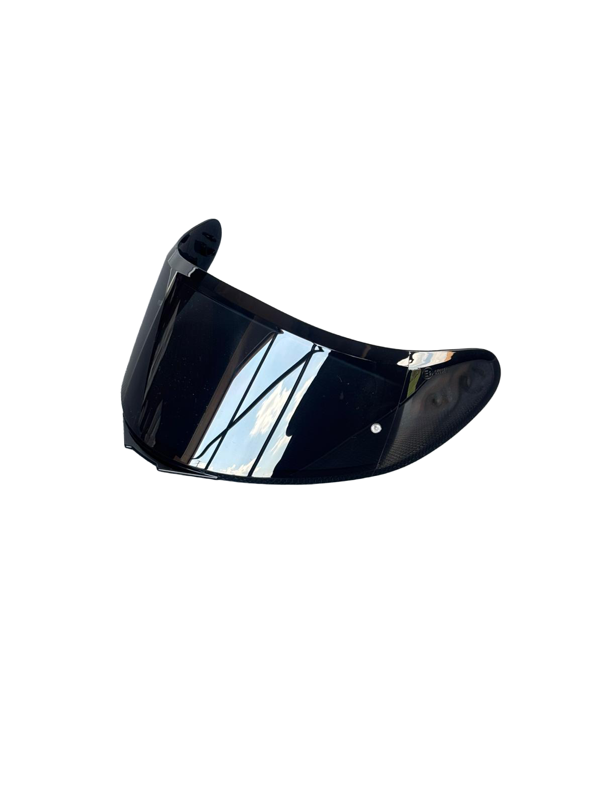 SCHARF MT V12B Uyumlu Smoke Vizör – Stinger / Thunder 3 SV Uyumlu Kask Camı (Önden Açılan Model Uyumlu)