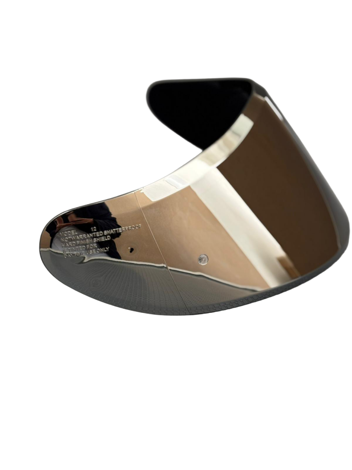 SCHARF mt Helmets V12 Uyumlu Silver Vizör (Stınger 1/thunder 3 Sv)