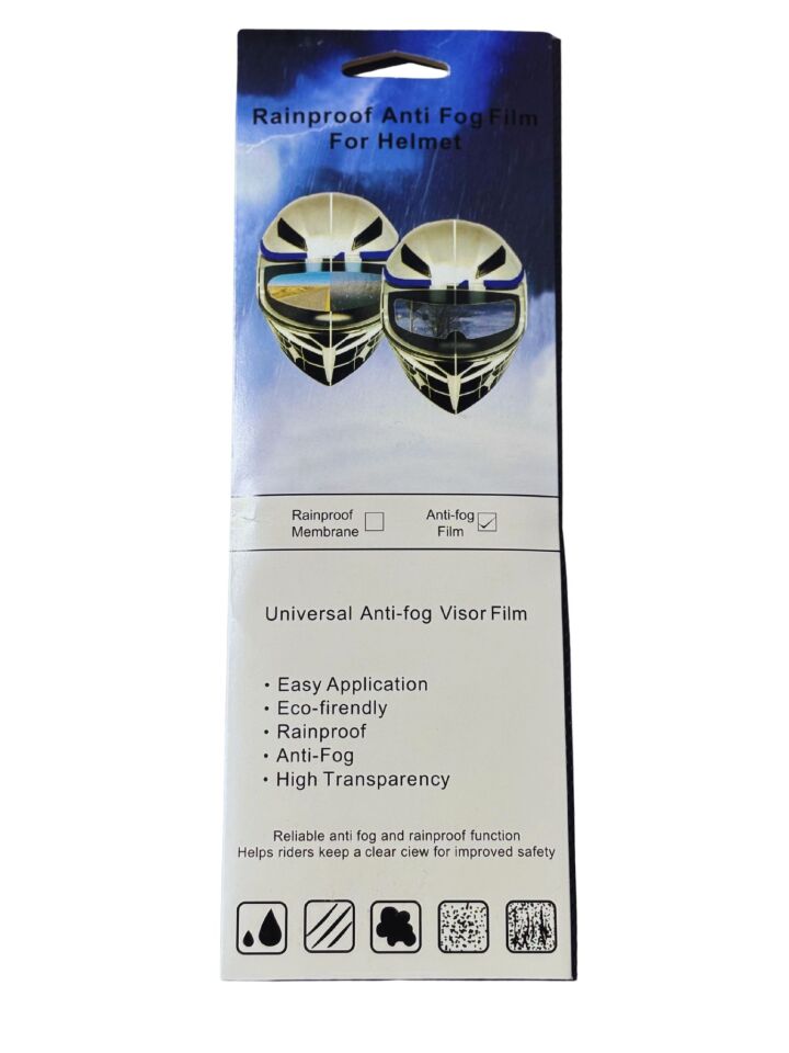 Yüksek Kaliteli Anti-Fog Kask Camı - Buğu Tutmaz, Net Görüş! Unıversal