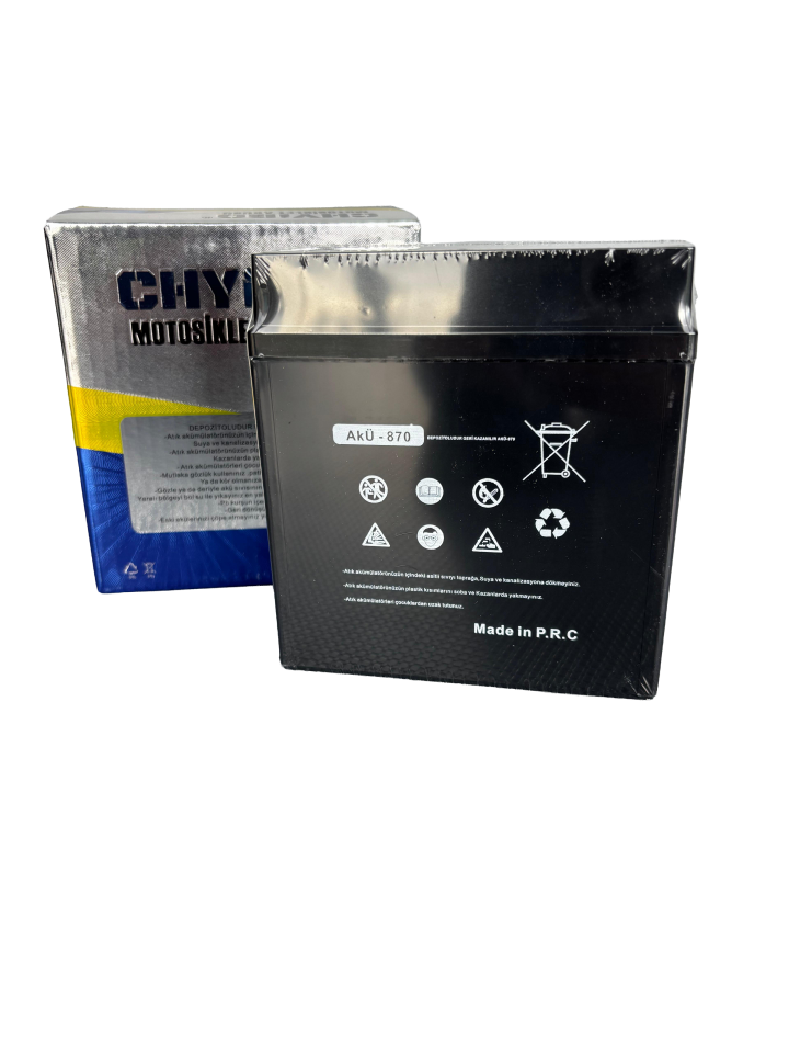 SCHARF 12N5L-BS 12V 5Ah Motosiklet Aküsü Bakımsız Sızdırmaz