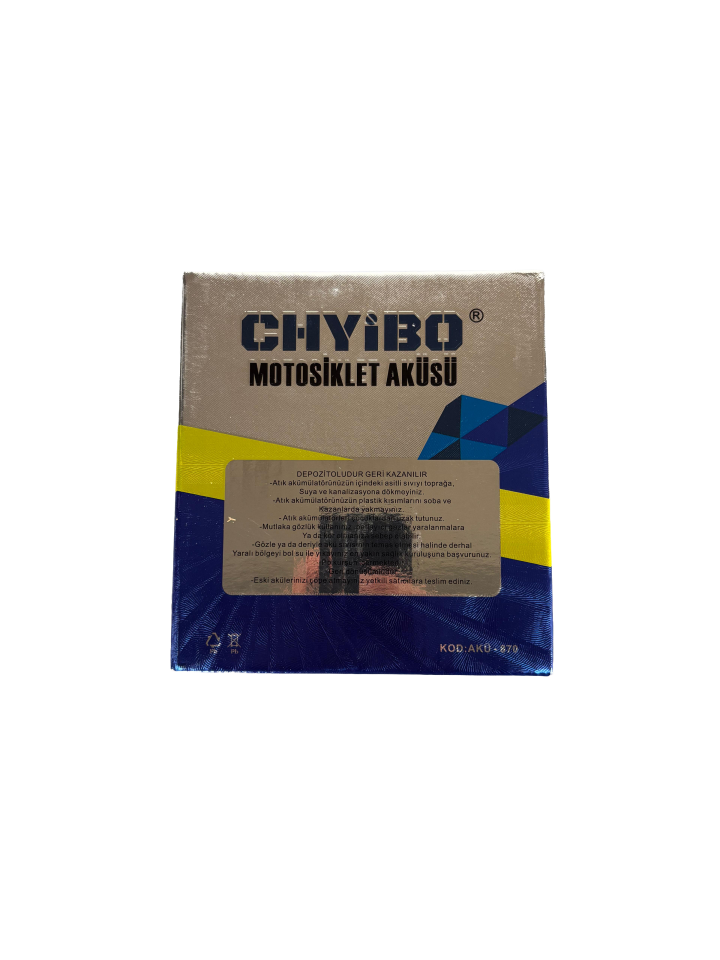 SCHARF 12N5L-BS 12V 5Ah Motosiklet Aküsü Bakımsız Sızdırmaz