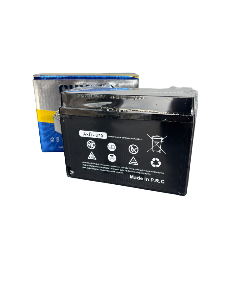 SCHARF YTX9A-BS 12V 9Ah Motosiklet Aküsü Bakımsız AGM Güçlü Marş Performansı
