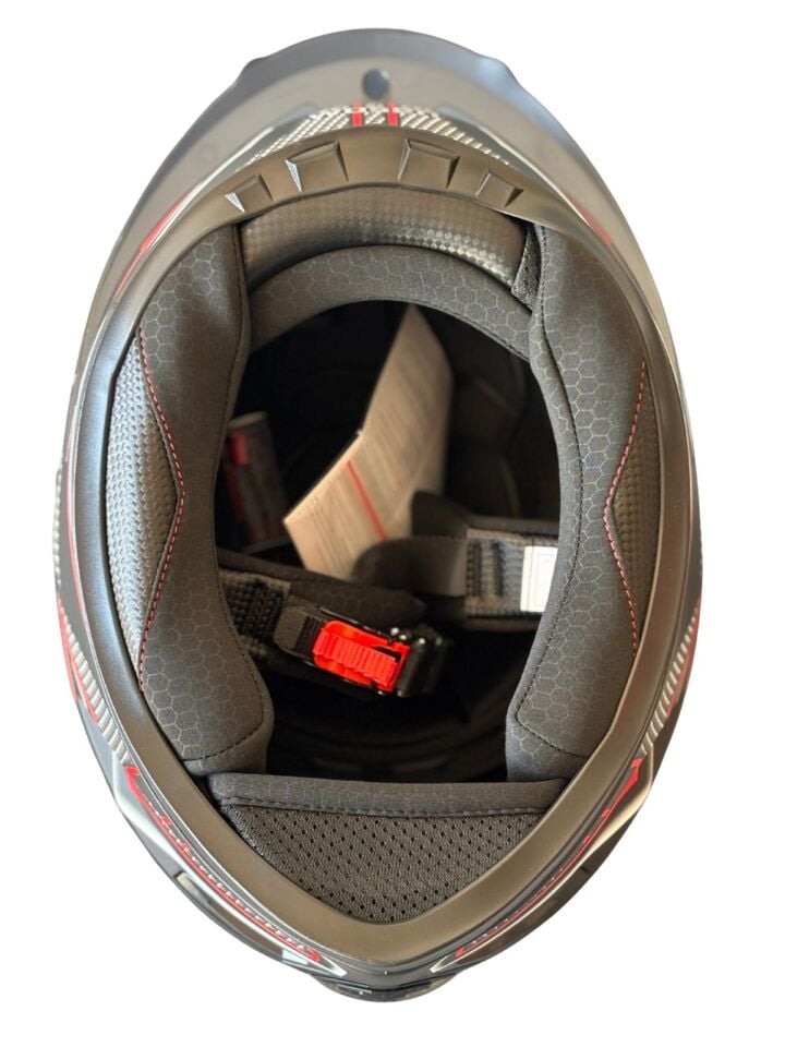 SCHARF Ws-602 Güneş Gözlüklü Full Face Kask (Şeffaf Vizörlü) MATT BLACK K1 (602)
